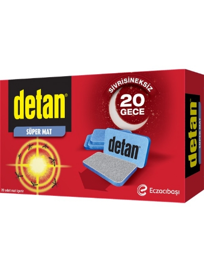 Detan Super Mat Tablet 20 LI