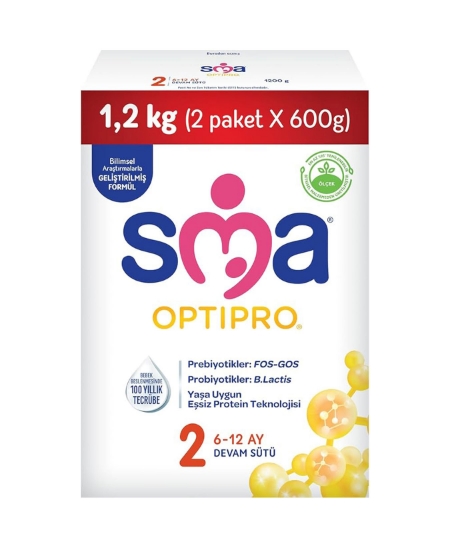 SMA OptiPro 2 Bebek Sütü 1200 Gr