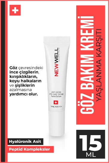 New Well Yaşlanma Karşıtı Göz Bakım Kremi 15 ml