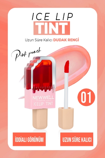 New Well Ice Lip Tint Pink Peach 01 6 ML