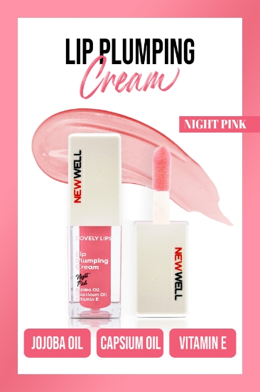 New Well Lip Plumping Cream Night Pink | Dudak Dolgunlaştırıcı Krem 5 ML