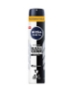 Nivea Deodorant, Nivea Men, Invisible Black & White, deodorant erkek, ter kokusu karşıtı deodorant, leke karşıtı deodorant, siyah beyaz deodorant, 48 saat koruma, %0 alkol, hassas ciltler için, dermatolojik olarak test edilmiş, erkeksi koku