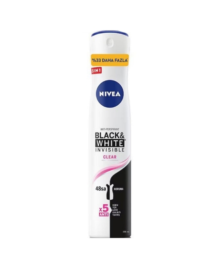 Nivea Dedorant 200 ml Kadın İnvisible Black & White Original