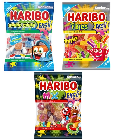 Haribo Ekşi Karma Koli 70 GR X 36'lı