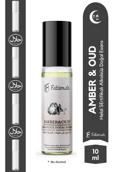 Fatimah Amber & Oud Alkolsüz Roll-On 10ML