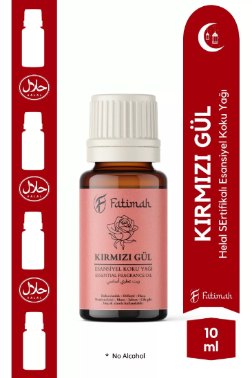 Fatimah Kırmızı Gül Esansiyel Yağ 10ML