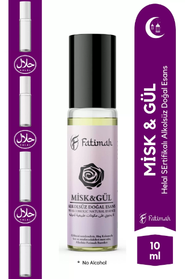 Fatimah Misk & Gül Alkolsüz Roll-On 10ML