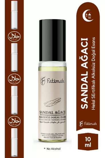 Fatimah Sandal Ağacı Alkolsüz Roll-On 10ML