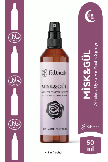 Fatimah Misk & Gül Uyku Ve Yastık Spreyi 50ML