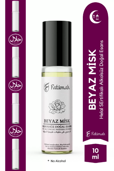 Fatimah Beyaz Misk Alkolsüz Roll-On 10ML