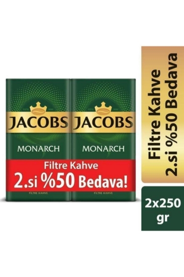 Monarch Filtre Kahve 250 GR X 2 Adet 2.si %50 İndirimli