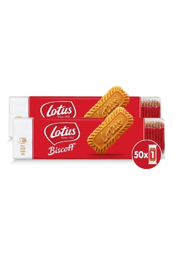 Lotus Biscoff 50*6,25 G x 2 