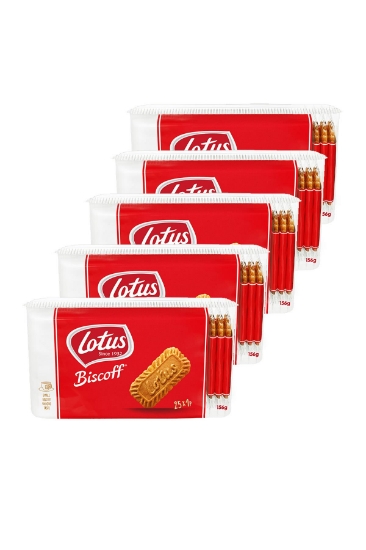 Lotus Biscoff 25*6,25 G x 5