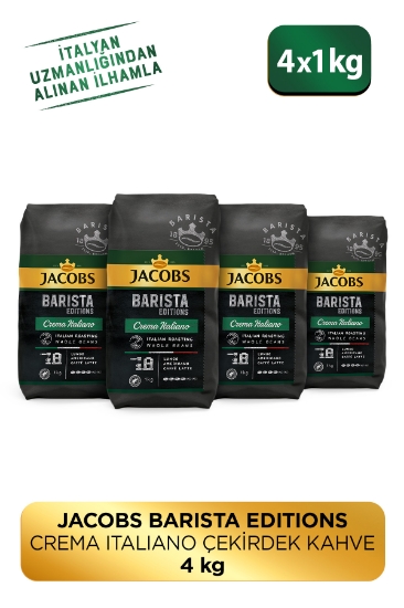 Barista Editions Çekirdek Kahve Crema Italiano 1kg X 4 Paket