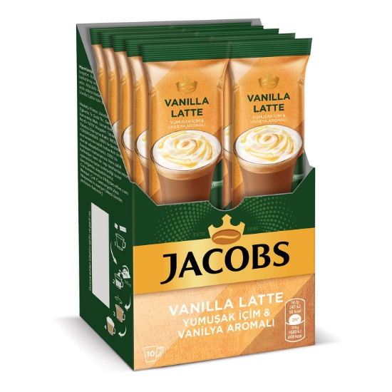 JACOBS VANILYA LATTE 10'LU 14.7 GR