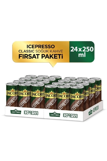 Jacobs Icepresso Classic Soğuk Kahve 250 Ml X 24