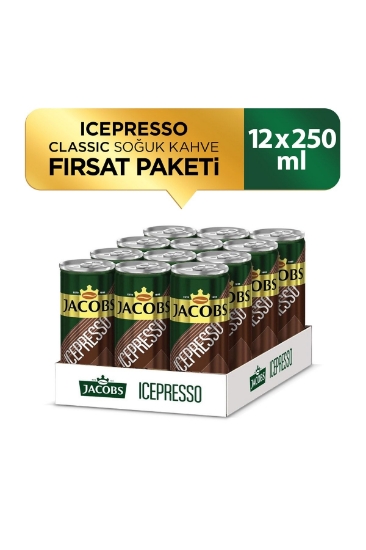 Jacobs Icepresso Classic Soğuk Kahve 250 Ml X 12