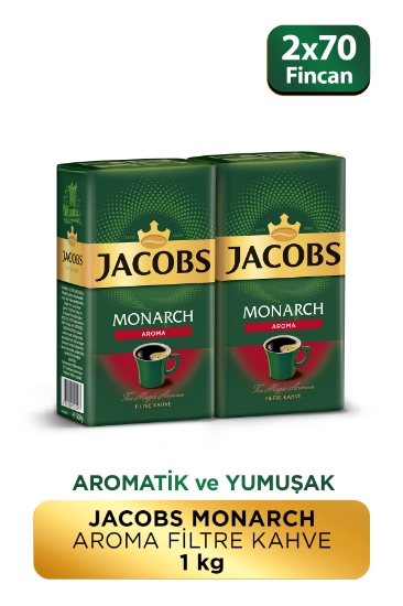 Monarch Aromalı Filtre Kahve 500 gr x 2li SET