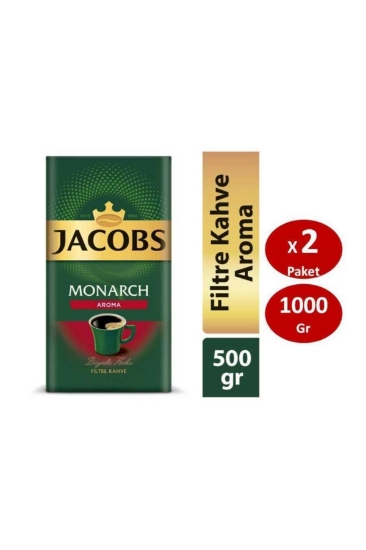 Jacobs Monarch Aromalı Filtre Kahve 500 GR  X 2