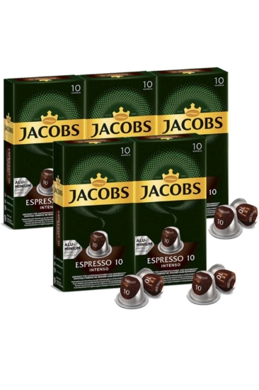 Jacobs Espresso 10 Intenso Nespresso Uyumlu Alüminyum Kapsül Kahv