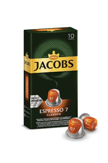 Jacobs Espresso 7 Classico Kapsül Kahve Nespresso Uyumlu 10 Kapsü