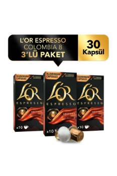 L'OR Espresso Origin Colombia  Nespresso Uyumlu Alüminyum Kapsül 