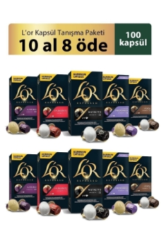 Kapsül Tanışma Paketi Nespresso Uyumlu Alüminyum Kapsül Kahve Fır