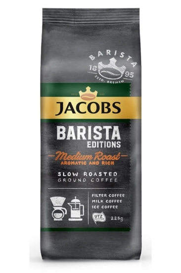 Jacobs Barista Editions Medium Roast Aromatic & Rich 225 Gr Filtr