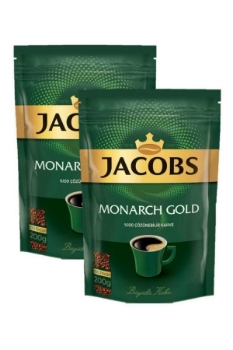 Jacobs Monarch Gold Granül Kahve 200 gram x 2 Adet 