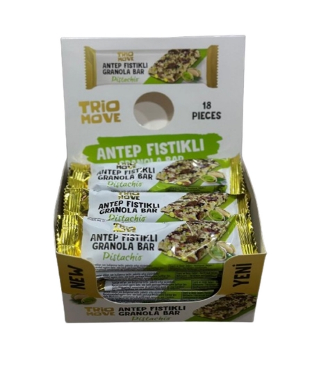 Trio Move Nuttıes Granola Bar Antep Fıstıklı 30 Gr 8681528279899