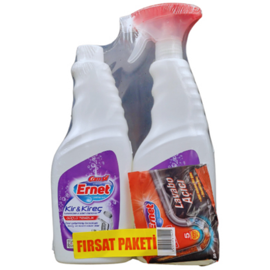 Ernet Kir & Kireç Sökücü 750 ml 2'li ( Lavabo Açıcı Hediyeli)