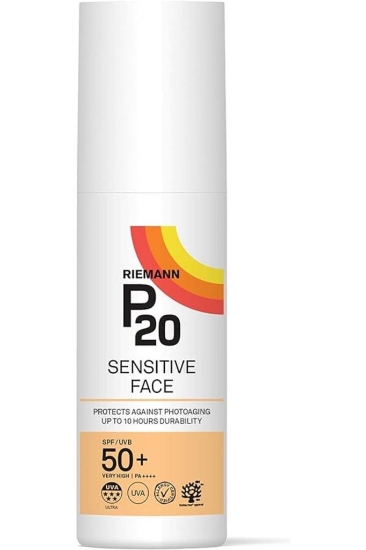 Riemann P20 Hassas Yüz SPF50+ Koruyucu Güneş Krem - 50 gr