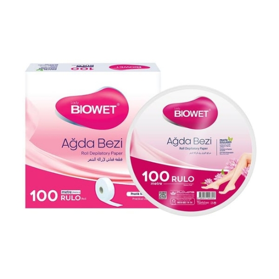 Biowet Ağda Bezi  100 Mt Rulo