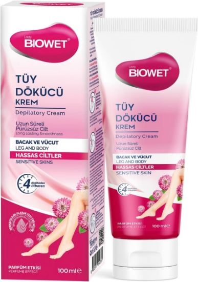 Biowet Tüy Dökücü Krem    -   Hassas   - 100 Ml