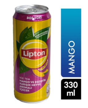 Lipton Ice Tea 330 ml Teneke Mango