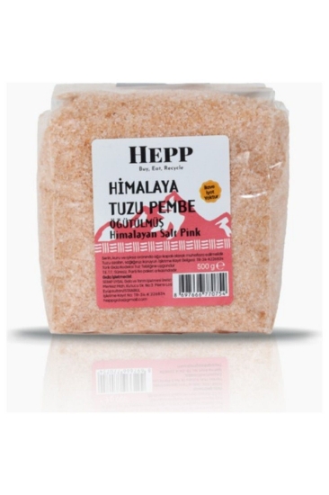 Ekoloji Market Hepp Himalaya Tuzu Pembe Öğütülmüş 500GR