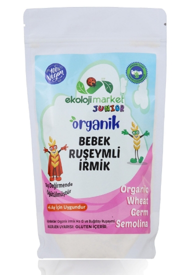 Ekoloji Market EM Junior Organik Bebek Ruşeymli İrmik 250gr