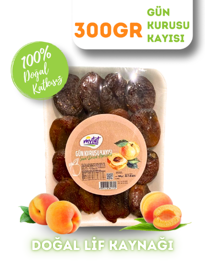 Mytat Jumbo Gün Kurusu Kayısı 1. Sınıf (60-80) 300 gr