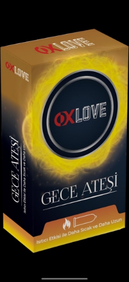 Oxlove Prezervatif Gece Ateşi 10'lu Paket