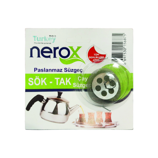 NEROX ÇAY SÜZGECİ SÖK-TAK Tekli NRX-F128