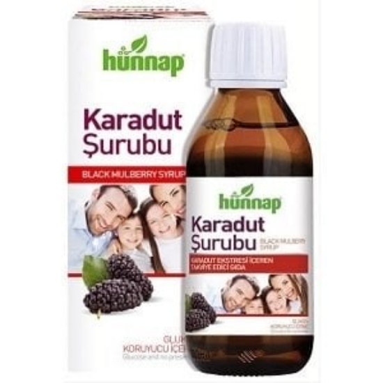 Hünnap Karadut Şurubu 50 ml