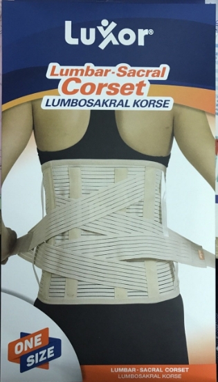 Luxor lumbosakral korse one size kod:304 /188