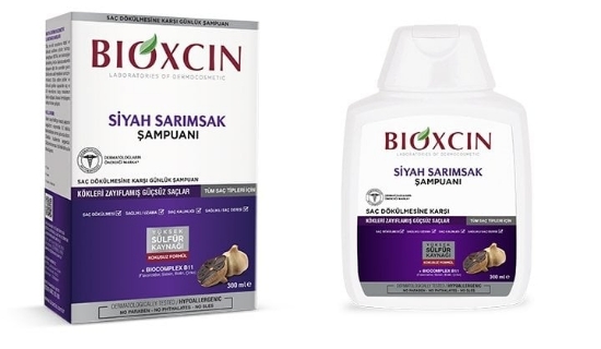 Bioxcin Siyah Sarımsak Şampuanı 300ml