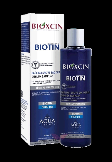 Bioxcin Biotin Sağlıklı Saç ve Saç Derisi Günlük Şampuan 300ml