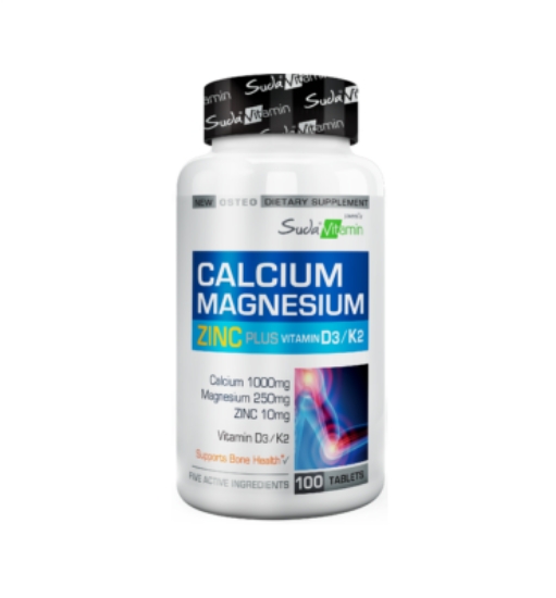 Suda Vitamin Calcium Magnesium Zinc Plus 100 Tablet