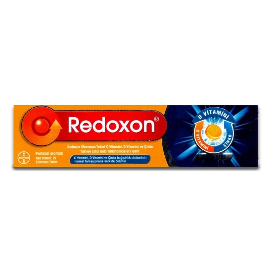 Redoxon C Vitamini D Vitamini Çinko Üçlü Etki 15 Efervesan