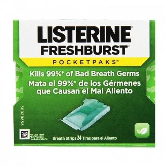 Listerine Fresh Burst Nefes Şeritleri 24 Adet