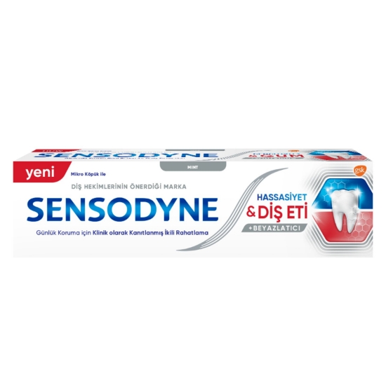 Sensodyne Hassasiyet & Diş Eti Beyazlatıcı Diş Macunu 75 ml