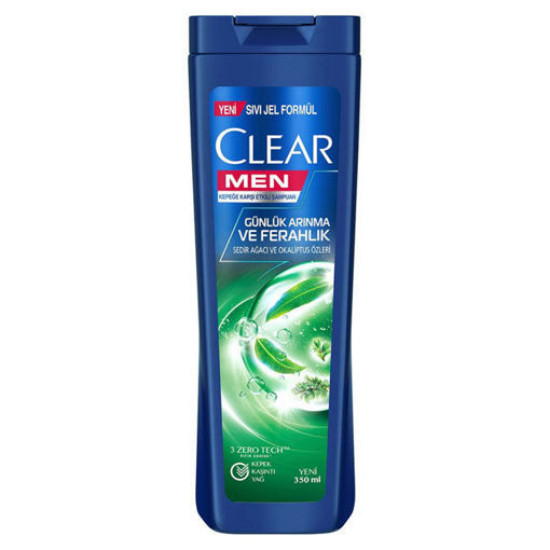 Clear Men Günlük Arınma Ve Ferahlık Şampuan 350 ML