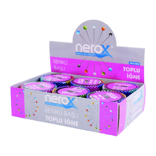 NEROX EŞARP İĞNESİ Renkli NRX-1504